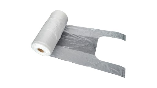 Jednorazové nákupné HDPE tašky v rolke 22x42cm 350 ks