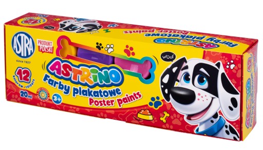 ASTRA Astrino POSTER PAINTS 12 farieb x 20ml