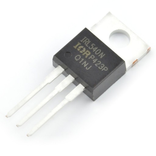 N-MOSFET tranzistor IRL540NPBF - THT - 5 ks.
