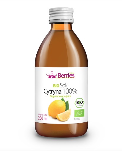BIO citrónová šťava 100% EKO sicílska BIO citrónová šťava 250ml