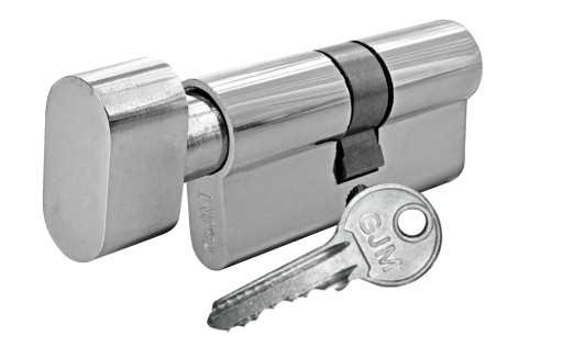 VLOŽKA S GOMBÍKOM GJM NICKEL 3 KĽÚČE 35G/30