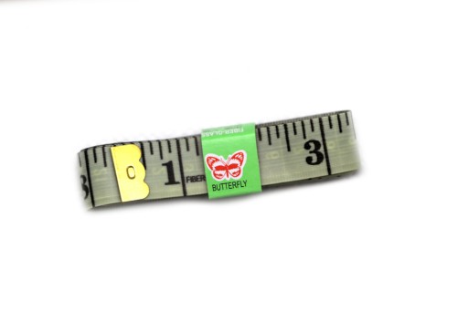 Krajčírsky meter 150 cm, palec + metrická mierka