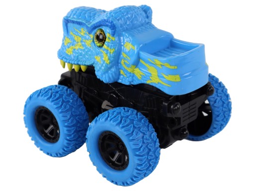 Gumové kolesá pre terénne vozidlá Tyrannosaurus Rex Pusher modré