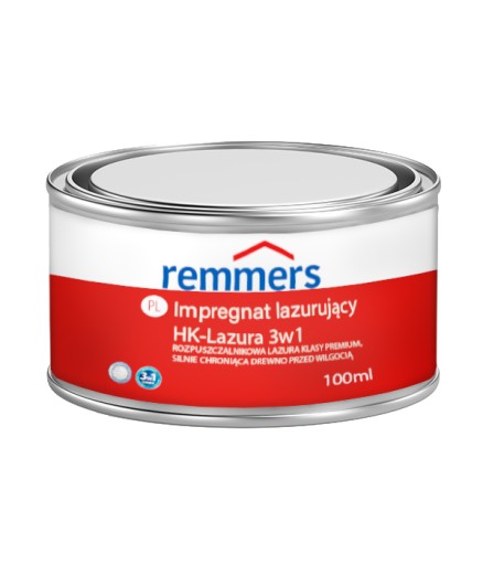 Remmers HK-Lasur impregnácia dreva 100ml Antracit
