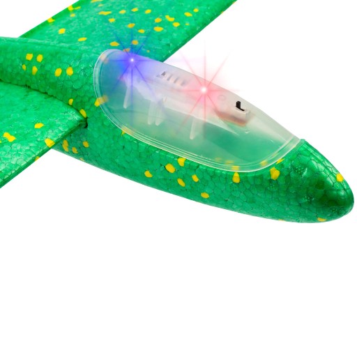 STYROPENOVÝ LIETADOVÝ KLUZÁK 47 CM SO SVIETIACI LED