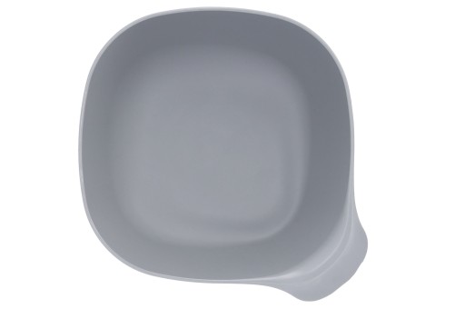 ŠEDÁ PLASTOVÁ MISKA 17x14 CM NA OBJEDNANIE OVOCIE KUCHYŇSKÁ MISKA 0,75L
