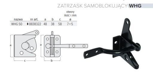 SAMOZAMYKACIA ZÁPADKA PRE DVERE BRÁNY