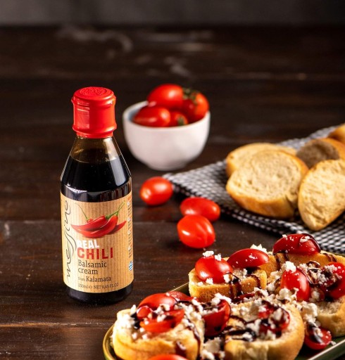 Balzamikový krém s chilli Messino, na hovädzie mäso, špagety, hranolky, 250 ml