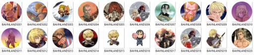 Manga Anime Vinland Saga Pins MNOHÉ DIZAJNY