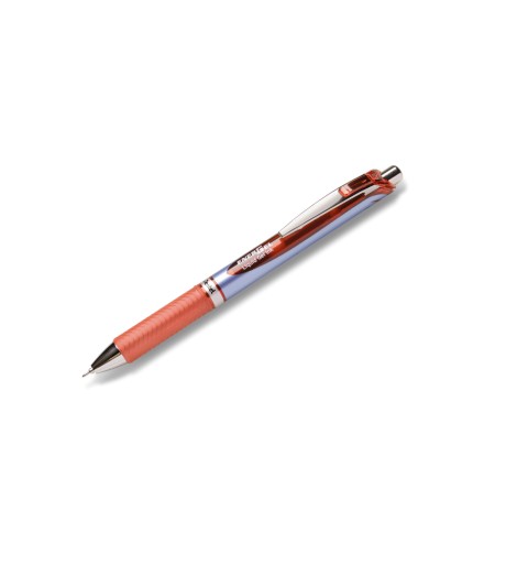 Automatické červené 0,5 mm guľôčkové pero Energel BLN75 Pentel