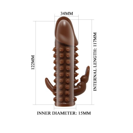 WOLFTOOTH RUKÁV 5'' STIMULÁCIA ZÁSUVKY NA PENIS