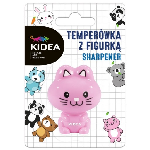 Orezávatko s figúrkou Kidea BLISTER, ružové