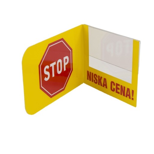 Kryt na cenovky, nízke cenovky