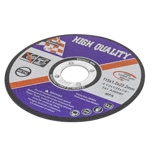 Kotúč rezný na kov 10 ks 125x1,2x22,2