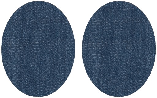 Nášivky na nohavice JEANS 13 x 10 cm MEDIUM JEANS