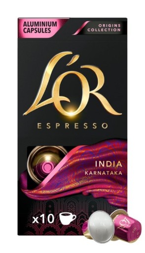Kapsuly Nespresso L'OR India Karnataka 10 ks.