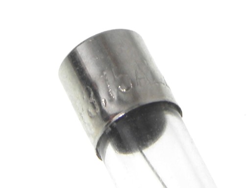 100 KS FAST TRUBICE SKLENENÁ POISTKA 3,15A 5x20mm CE WTA