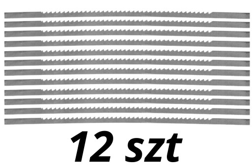 PÍLOVÉ PÍLY PRESNÉ PÍLOVÉ PLÁTKY 150MM ZUB 7 12KS PÍLKA