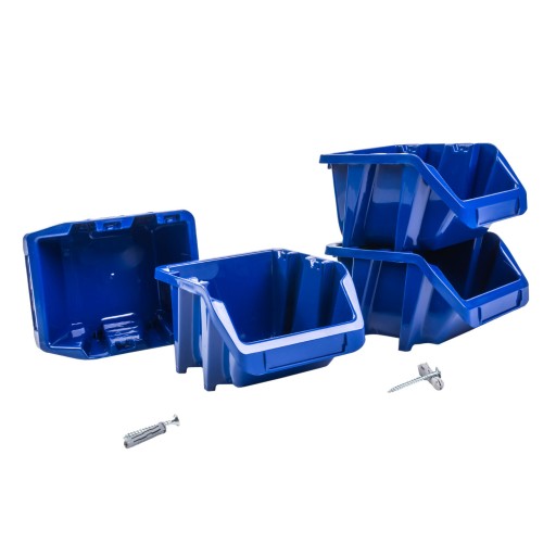 Úložný kontajner Široký box NPNS8 Modrý