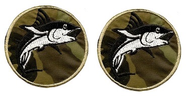 RYBA rybár camo výšivka SM Nášivka na mikinu nohavice ZÁPLATA thermo ANGLER PL