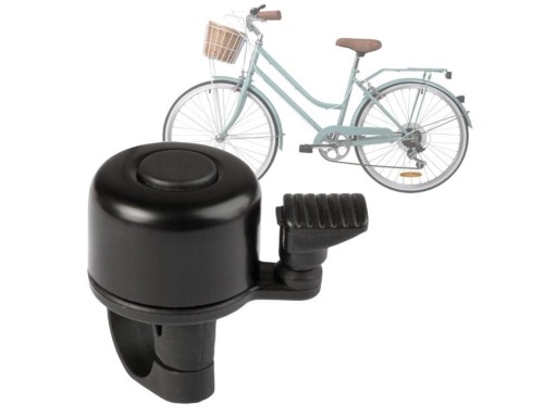 HLASITÝ KOVOVÝ BIKE ZVON NA MESTSKÝ BICYKEL