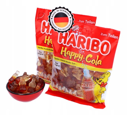 Haribo Happy Cola želé 175g DE