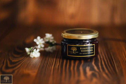 Čerešňový džem bez cukru ČEREŠŇA 235g