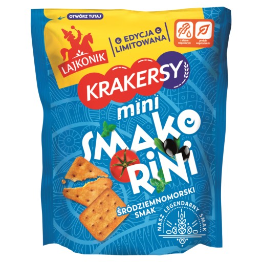 Lajkonik mini gustorini krekry 100 g