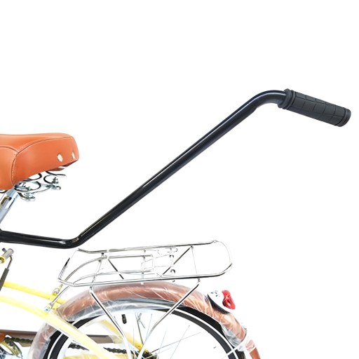 VODIČ TLAČNÁ RUKOJEŤ BICYKLA NAUČENIE SA JAZDIŤ NA JAZDEČKU