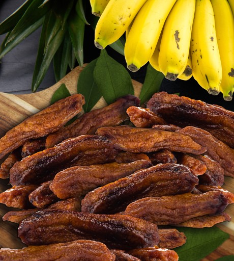 Sušené banány celé bez cukru 600 g