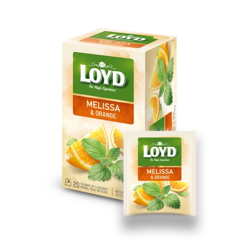 LOYD MELISA čaj s pomarančom 20 ks