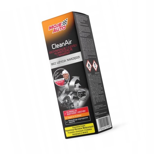MÔJ OSVIEŽOVAČ KLIMATIZÁCIE DO AUTO 150ML ČIERNA