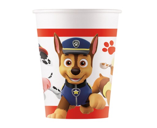 Papierové poháre, Chase Paw Patrol - 8 ks.