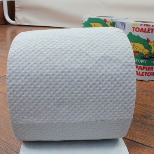 ŠEDÝ poľský TOALETNÝ PAPIER, 8 roliek, MEGA ÚČINNÝ