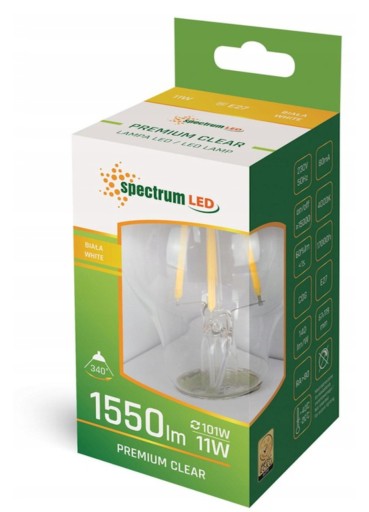 Spectrum LED E27 11W 1550 lm A++ Prémiová žiarovka