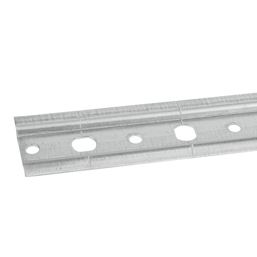 OCEĽOVÁ MONTÁŽNA LIŠTA 1,3 mm PERFOROVANÝ PÁS PRE ZÁVESNÉ SKRINÍKY 1 MB