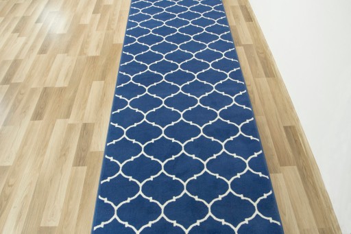 šírka 60 cm BLUE RUNNER LUNA JEANS MAROCAN CLOVER