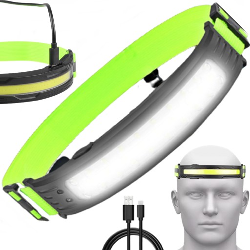 HLAVOVÁ LAMPA HLAVOVÁ LAMPA VÝKONNÁ LED LAMPA NA HLAVU 4 REŽIMY PRE HLAVU HLAVU