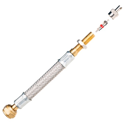 Zosilnené gumové predĺženie ventilu 125 mm