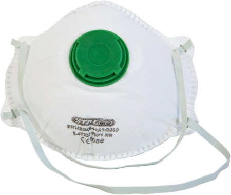 PROTIPRACHOVÁ MASKA STALCO S VENTILOM FFP1 FERGUS