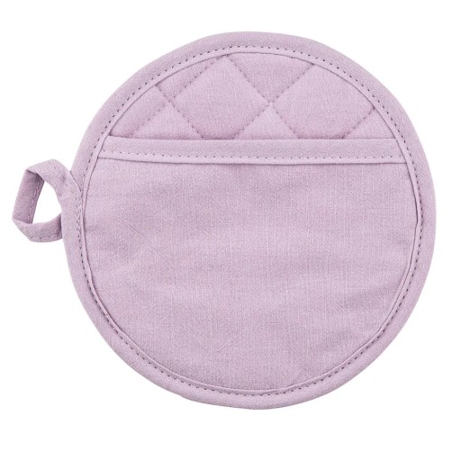 Kuchynská rukoväť, 100% bavlna, Altom Design, okrúhla, svetlo fialová