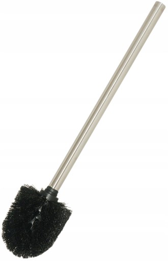 TOALETNÁ KEFA NA WC, 35CM, ČIERNA OCEL