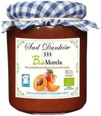 Marhuľa 80% ovocie bez cukru 260g - Sad Danków