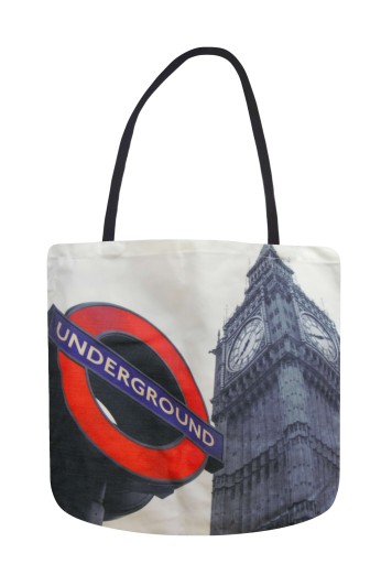 3D nákupná taška veľká 45x42 BIG BEN UNDERGROUND