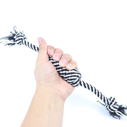 Trhačka pre psa Bavlnené lano na šnúrku pre mačky 30cm