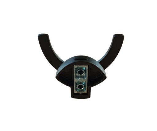ARTO Z-5426 dvojitý nábytkový vešiak, MATTE BLACK