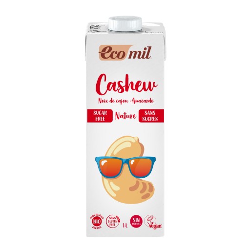 ECOMIL Nápoj z kešu orieškov bez cukru 1l