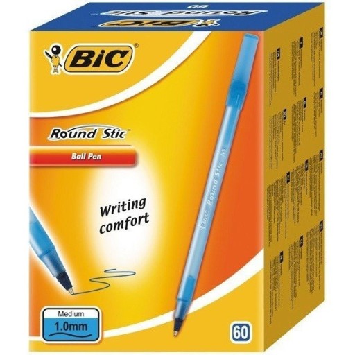 BIC ROUND STIC CLASSIC guľôčkové pero, modré, 1 ks