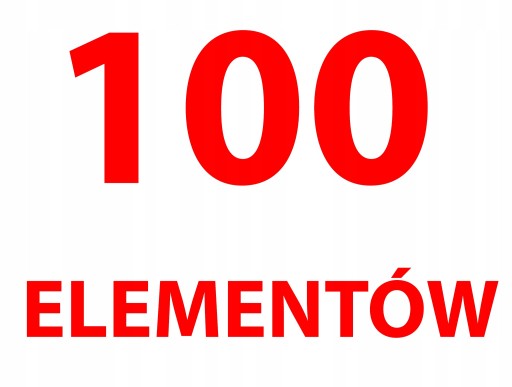SADA ZMRŠŤOVACÍCH RÚROVIEK 100 KS ČIERNA