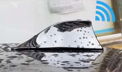 Audi BMW Ford Opel VW ADAPTÉR FM ANTÉNA ŽRALOPACIA Plutva Žralok čierny
